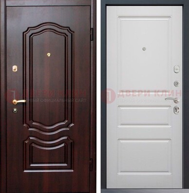 Квартирная металлическая дверь с МДФ ДМ-379 в Ивантеевке