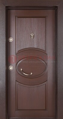 Железная дверь с массивом дуба в стиле классика ДМД-55 в Ивантеевке