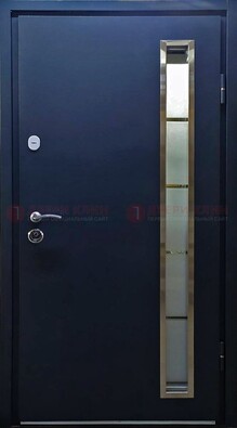 Металлическая дверь с порошковым покрытием и МДФ Белый дуб ДП-219 в Ивантеевке