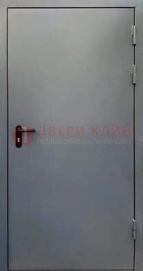 Серая противопожарная дверь ДПП-20 в Ивантеевке