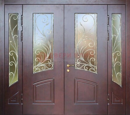 Парадная дверь ДПР-58 с остеклением в Ивантеевке