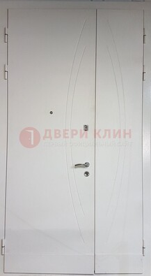 Белая тамбурная дверь ДТМ-31 в Ивантеевке