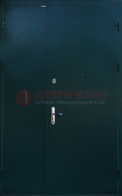 Черная тамбурная дверь ДТМ-36 в Ивантеевке