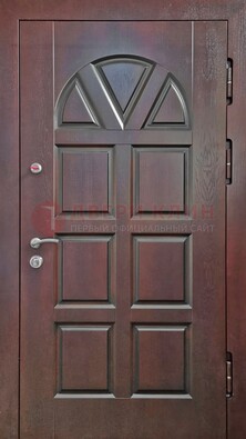 Уличная стальная дверь с виноритом ДВТ-166 в Ивантеевке