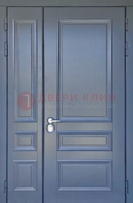 Темно-серая железная дверь с виноритом ДВТ-242 в Ивантеевке
