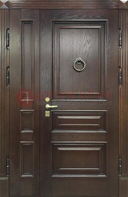 Полуторная металлическая дверь с виноритом ДВТ-253 в Ивантеевке